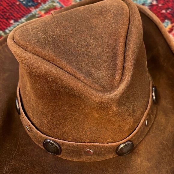 Minnetonka Buffalo Nickel Leather Hat - Picture 5 of 11